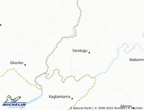 MICHELIN-Landkarte Magbolonto - ViaMichelin