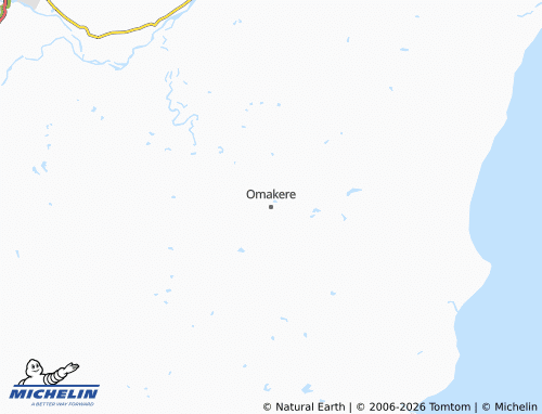 Mapa MICHELIN Omakere - ViaMichelin