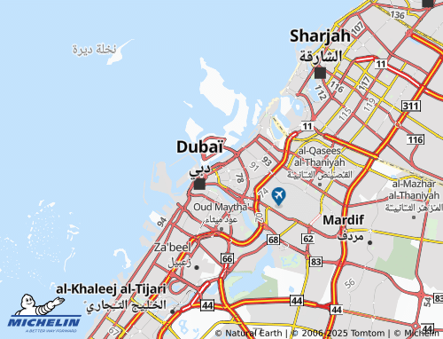 MICHELIN Al Murar map - ViaMichelin