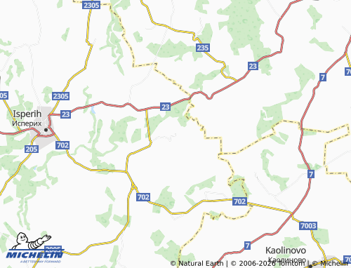 MICHELIN Delchevo map - ViaMichelin