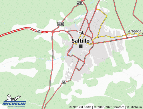 Mappa MICHELIN Privada Obregón - ViaMichelin