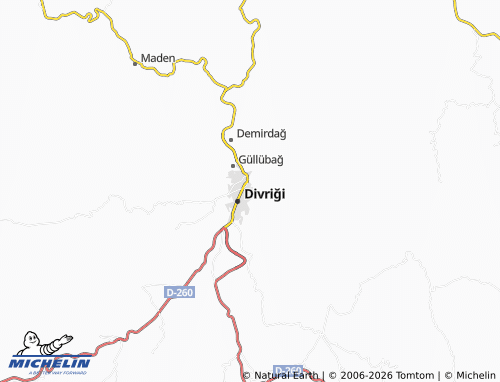 MICHELIN Kemenkeş map - ViaMichelin