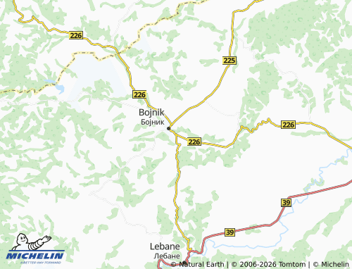 Mapa MICHELIN Dragovac - ViaMichelin