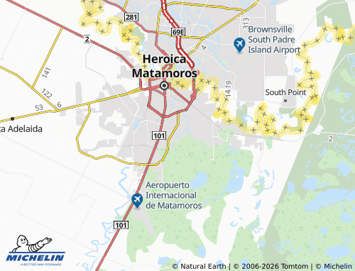 Mapa MICHELIN San Isidro - ViaMichelin