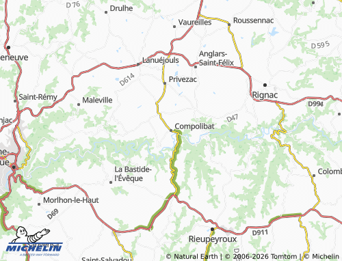 Mappa MICHELIN Compolibat - ViaMichelin