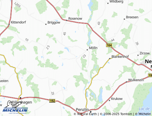 Mapa MICHELIN Groß-Helle - ViaMichelin