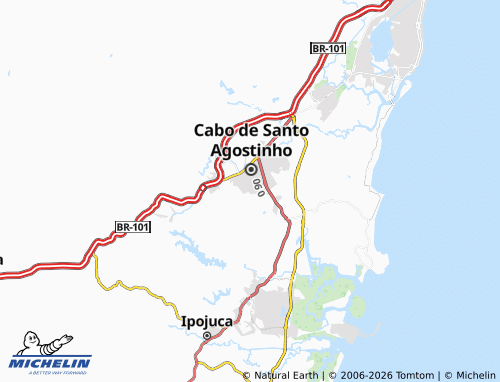 Mapa MICHELIN São Francisco - ViaMichelin