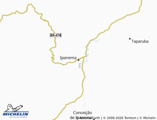 Mappa MICHELIN Ipanema - ViaMichelin