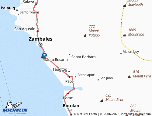 MICHELIN Mambog map - ViaMichelin