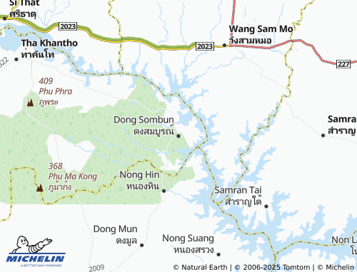MICHELIN Dong Sombun map - ViaMichelin