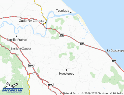 Mappa MICHELIN Paso Real - ViaMichelin