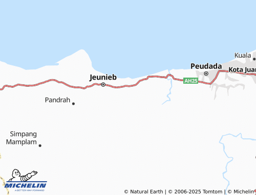 MICHELIN Uteun Sikumbong map - ViaMichelin