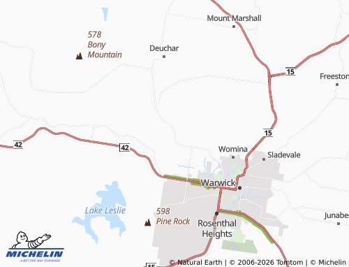 Mapa MICHELIN Toolburra - ViaMichelin