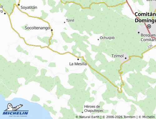 MICHELIN La Mesilla map - ViaMichelin