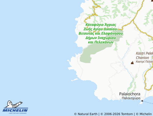 Carte MICHELIN Moni Chrysoskalitissas - ViaMichelin
