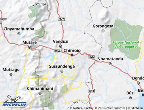 Mapa MICHELIN Manica - ViaMichelin