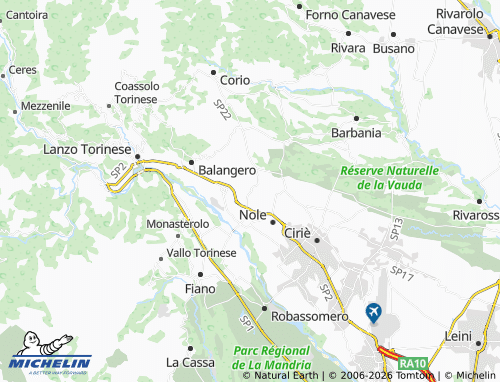 Mapa MICHELIN Grosso - ViaMichelin