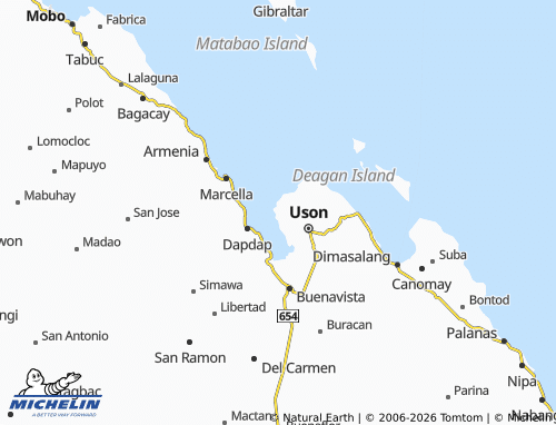 MICHELIN Poblacion map - ViaMichelin