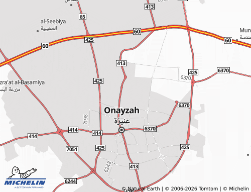 MICHELIN-Landkarte al-Khuzami - ViaMichelin