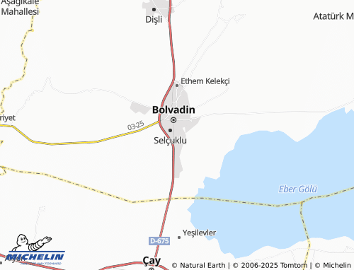 Carte MICHELIN Kırkgöz - ViaMichelin
