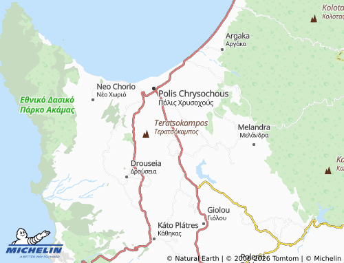 Mappa MICHELIN Karamoullides - ViaMichelin