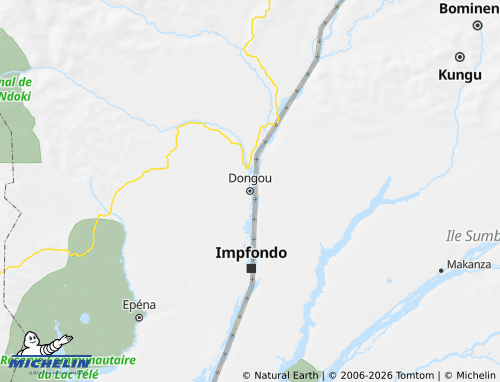 Mappa MICHELIN Dongou - ViaMichelin