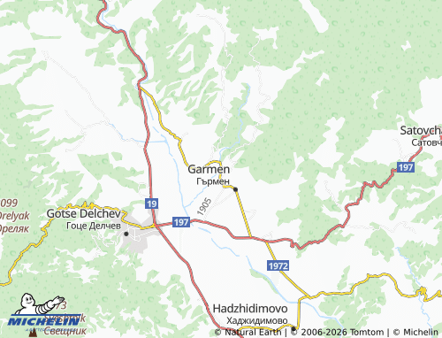 MICHELIN Marchevo map - ViaMichelin