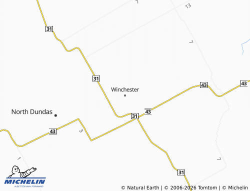 Kaart MICHELIN Winchester - ViaMichelin