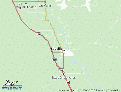 Mappa MICHELIN Ranchito de Armendáriz - ViaMichelin