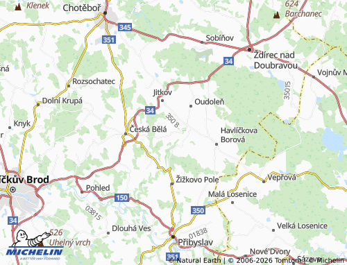 Mappa MICHELIN Cibotín - ViaMichelin