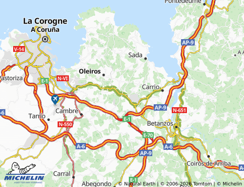 MICHELIN Espíritu Santo map - ViaMichelin