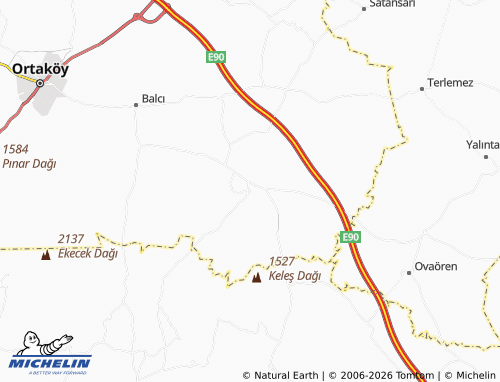 Mappa MICHELIN Çatin - ViaMichelin