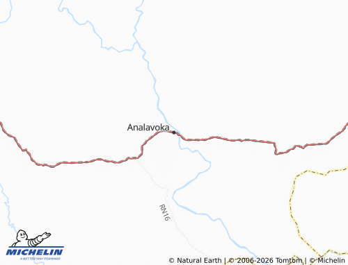 Mappa MICHELIN Analavoka - ViaMichelin