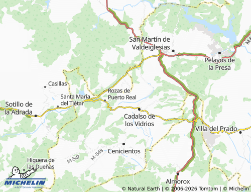 Mapa MICHELIN Entrepinos - ViaMichelin