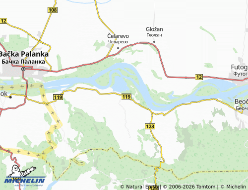 MICHELIN-Landkarte Susek - ViaMichelin