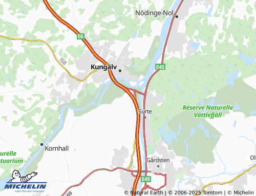 MICHELIN Rödbo map - ViaMichelin