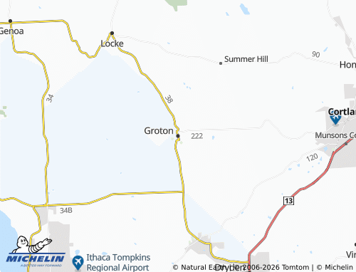 Mapa MICHELIN Groton - ViaMichelin