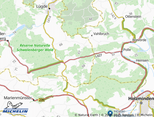 MICHELIN Falkenhagen map - ViaMichelin