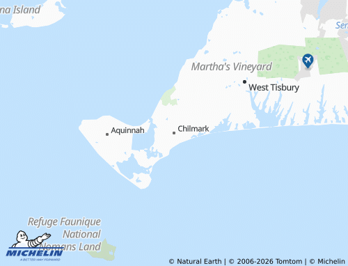Mappa MICHELIN Chilmark - ViaMichelin