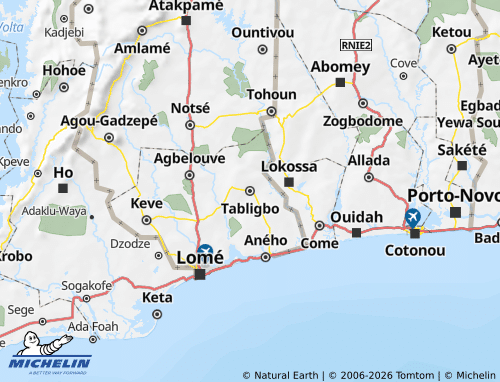 Mapa MICHELIN Yoto - ViaMichelin
