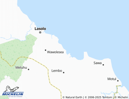 MICHELIN Kampoh Bunga map - ViaMichelin