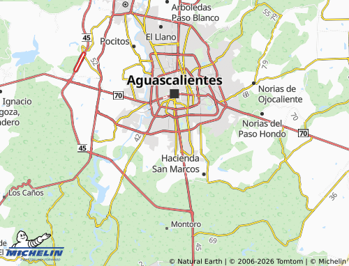 MICHELIN San Pedro map - ViaMichelin
