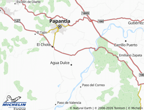 Mapa MICHELIN 7 Hermanos - ViaMichelin