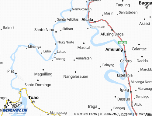 MICHELIN Casingsingan Norte map - ViaMichelin