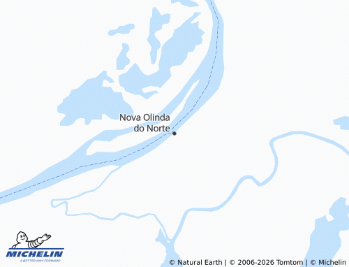 Mapa MICHELIN Nova Olinda do Norte - ViaMichelin