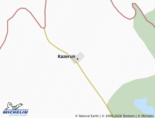 Kaart MICHELIN Kazerun - ViaMichelin