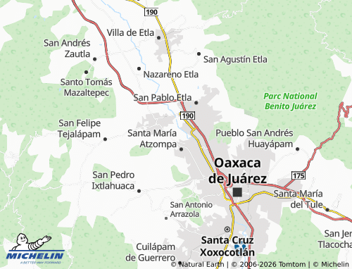 MICHELIN Alfareros Segunda Etapa map - ViaMichelin