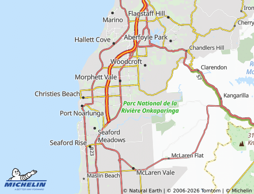 Mapa MICHELIN Hackham - ViaMichelin