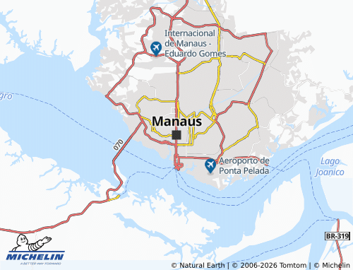 Mapa MICHELIN Manaus - ViaMichelin