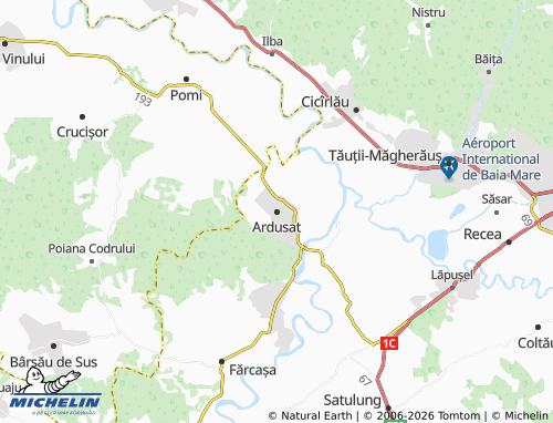 Mappa MICHELIN Ardusat - ViaMichelin